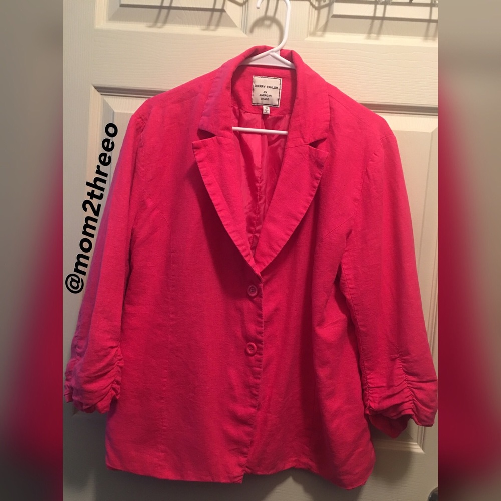 Sherry Taylor Pink Blazer | XL